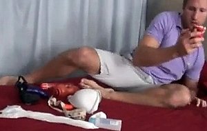 Son fucks mature stepmom