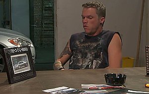 Buxom Stormy Daniels spreading for a guy