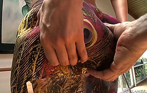 Kelly, Lea, and other girls show their asses