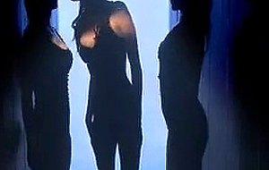 Tranny nurse fucks othr nurse in pussy in gyno chair