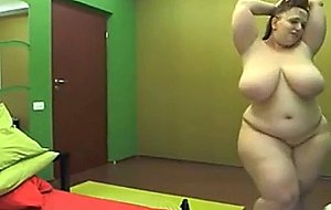 Sexy bbw wife on webcam show sweet wife 68