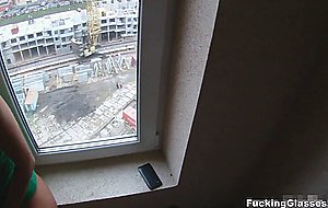 Spontaneous top-floor fucking