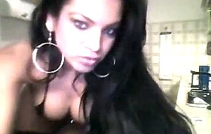 Lingerie-wearing brazil model jerks, fucks and gets fucked