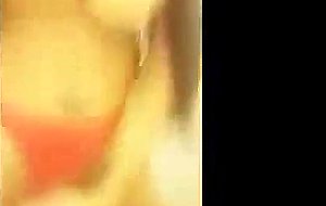 Selfie video and cumming