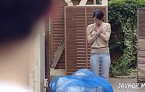 Jap wife taking two 