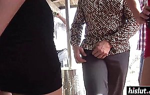 Hotties are having fun in an orgy