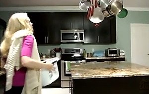 Mom helps her sick son!