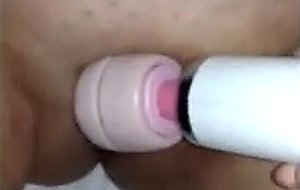 Couple masturbating to orgasm