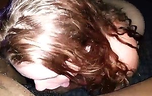 Curvy teen chick sucks a bbc