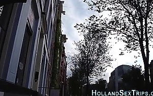 Cock tugging dutch hooker