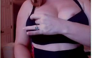 Redhead striptease- watch part2 at wildfuckcam
