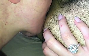 Busty gal makes him cum intense