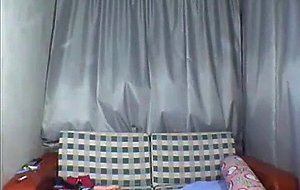 Sensationnal petite skinny chinese teen striping