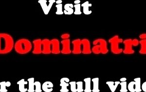 Busty domina loves penetrating her wet cunt