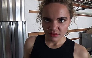 Sexy teen likes to get fucked by grandpa the old man cums on her tits 