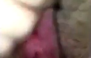 Amateur couple closeup pussy fucking