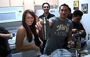 Wife giving a footjob 