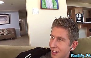 Bigtits milf swallows a load of warm jizz