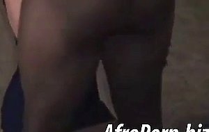 Mature lady fucked by a black guy