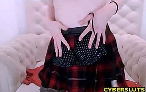 Brunette Beauty Masturbating For You