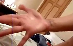 Hot blonde teen self shoney shaved pussy fingering