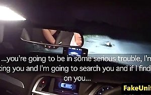 Curvy uk slut screwed by cop in a dark alley