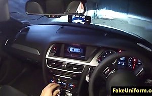 Curvy uk slut screwed by cop in a dark alley