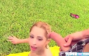 Little blonde goldie ortiz gets fucked