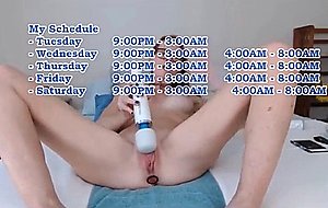 Big-tits milf wear glass masturbate pussy with vib