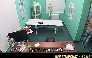 Doctors Dick Stretches Out Tight Pussy HER SNAPCHAT BAMBI18XX