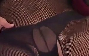 Busty brunette trinity lips ass sitting on shaft