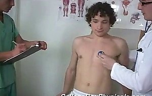 Guy goes to the doctor for a checkup