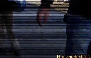 Dutch hooker gets cumshot