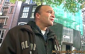 Dutch hooker gets cumshot