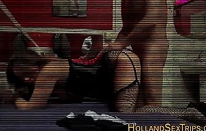 Dutch hooker gets cumshot