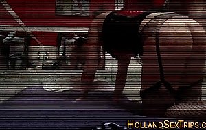 Dutch hooker gets cumshot