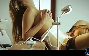 Office babes honey lesbian sex after work