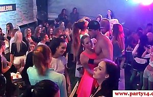 Cocksucking beauties having fun at a party