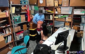 Teens hairy pussy fucked by a mall cop