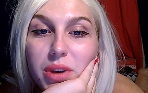 Blonde webcam #