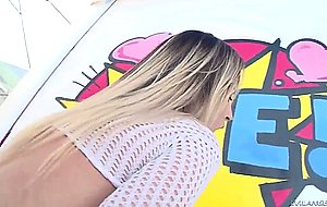 Goldie ortiz rides him cowgirl style as her tight cunt grips his thick boner