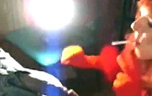 Amateur cd smokes and blows