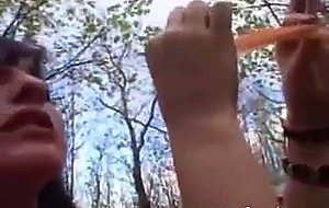 Nasty cheap slag eats used condoms