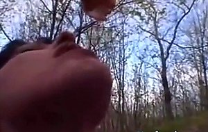 Nasty cheap slag eats used condoms