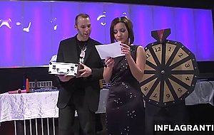 Swingers game show orgy