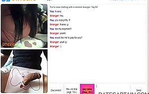 Masturbating for sweet curvey girl on omegle