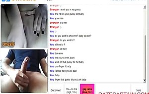 Masturbating for sweet curvey girl on omegle