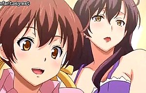 Crazy anime babes with huge tits