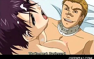 Anime beauty rides and eats professors cock