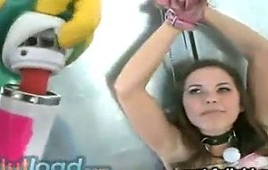 Teen Squirts In Garage